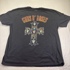 Guns N' Roses Appetite For Destruction Mens XXL Black Graphic Rock Band T-shirt
